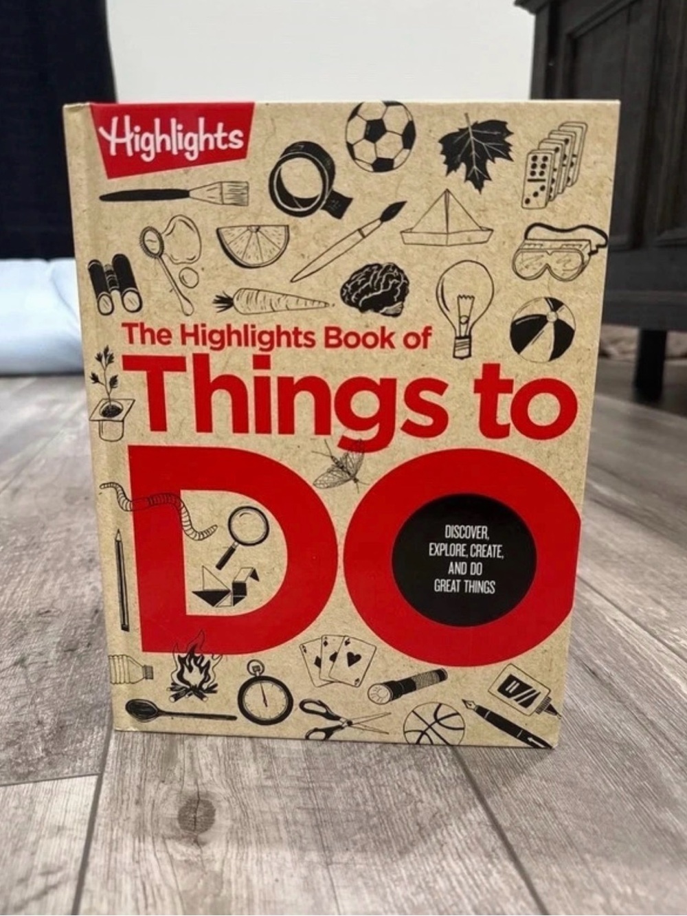 Highlights Book of Things to Do Kids Activity Hardcover Book